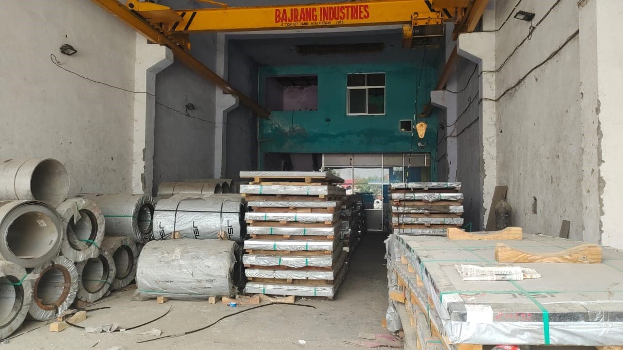 Coil and sheet warehouse, Faridabad